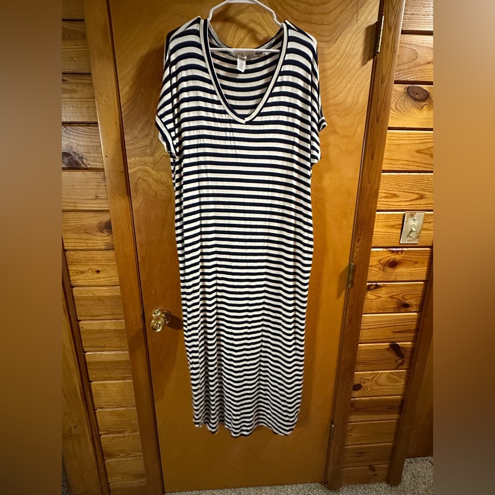Striped Maxi Dress